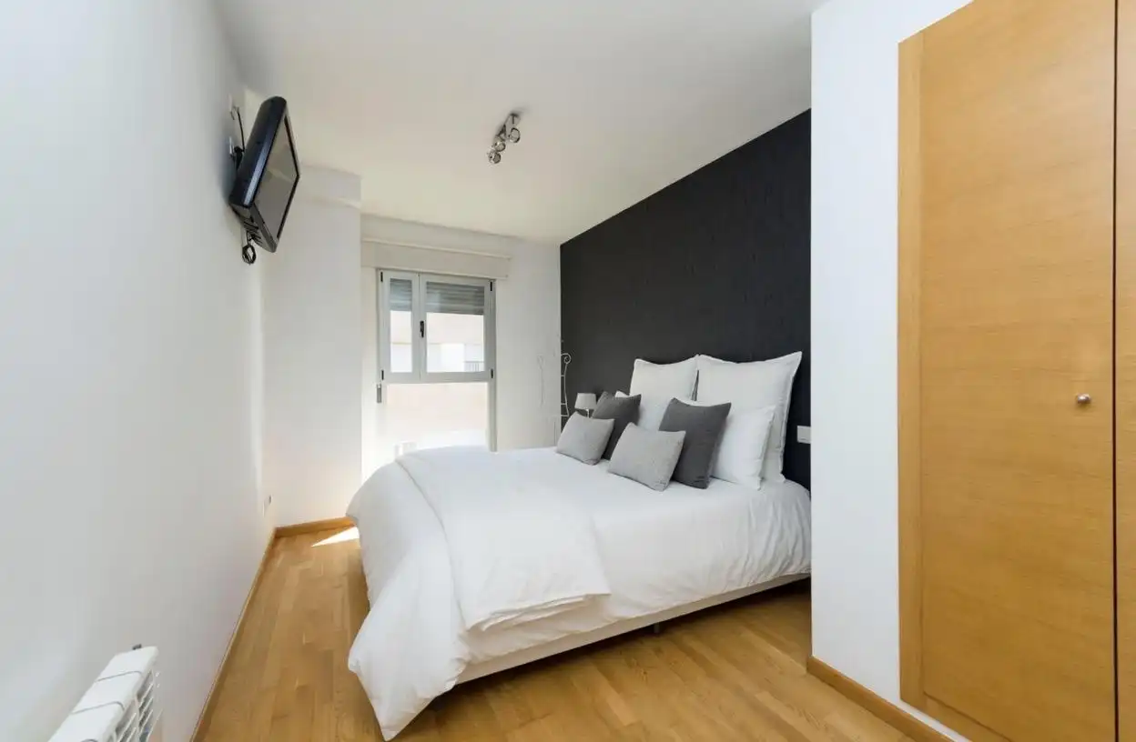 Bedroom of Attic for sale in Castellón de la Plana / Castelló de la Plana  with Air Conditioner, Heating and Terrace