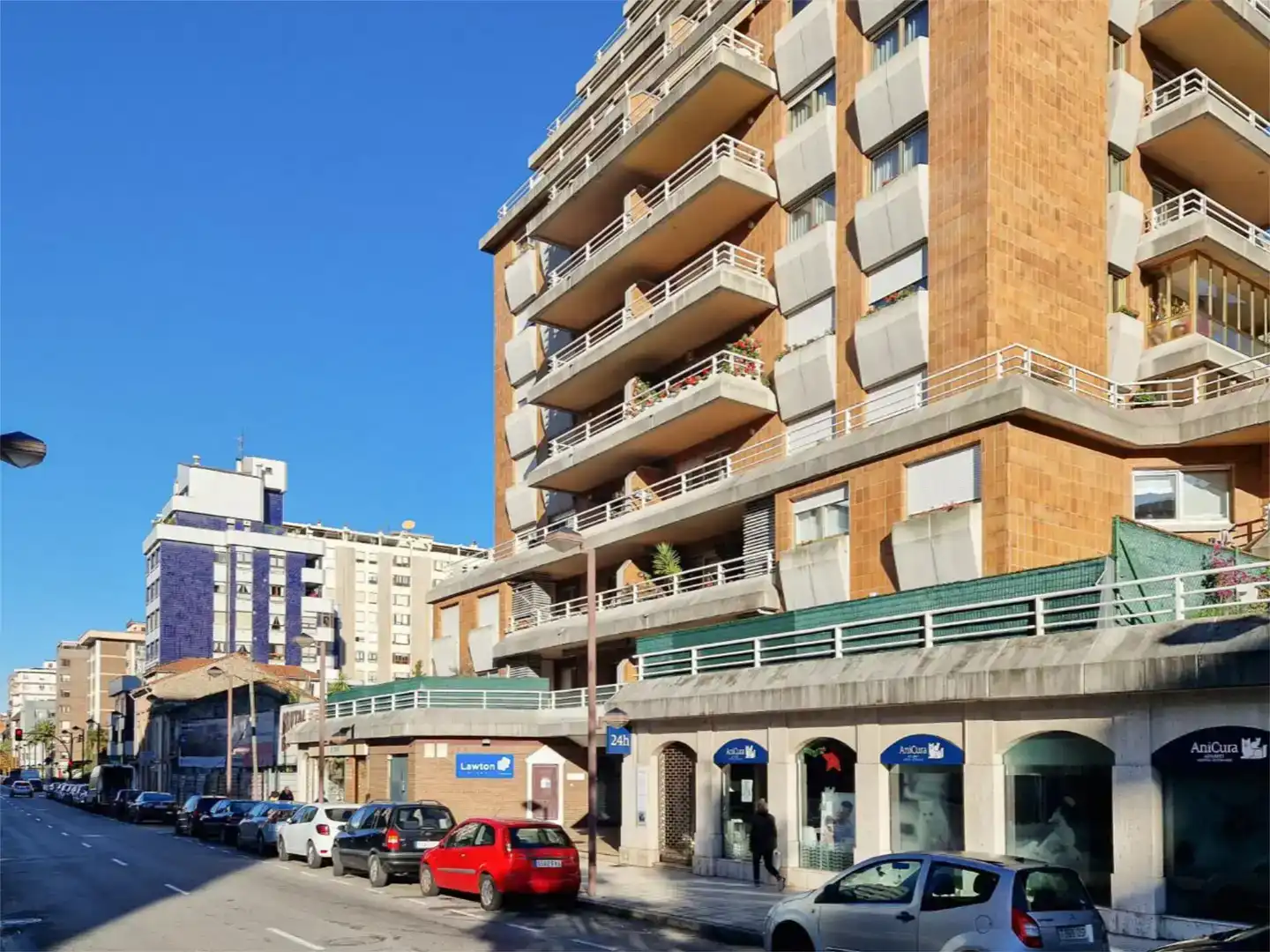 Vista exterior de Piso de alquiler en Gijón  con Parquet y Amueblado
