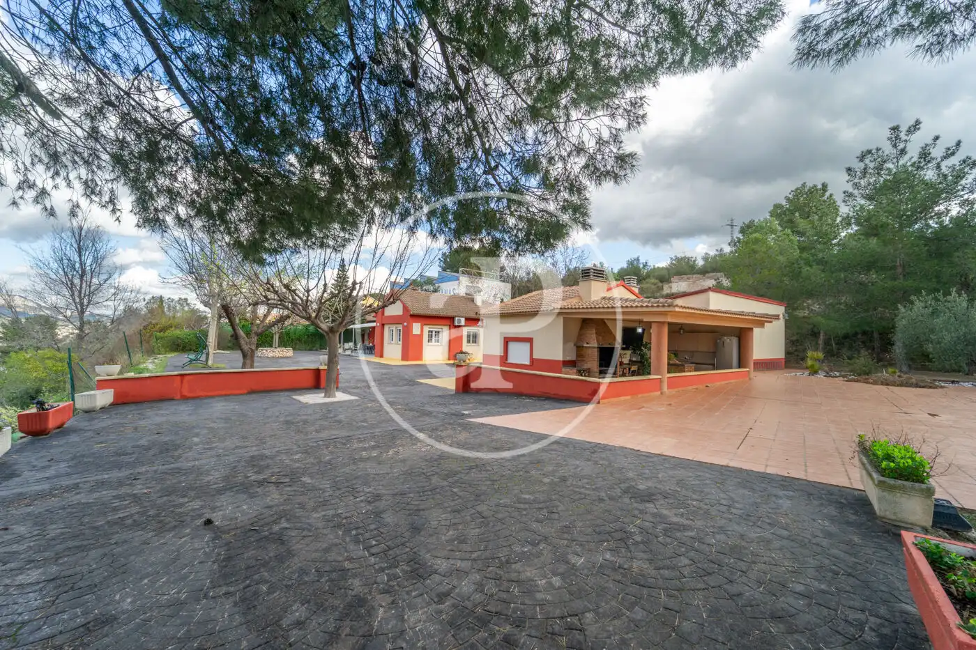 Exterior view of Houses for sale in Alcoy / Alcoi  with Air Conditioner, Heating and Private garden