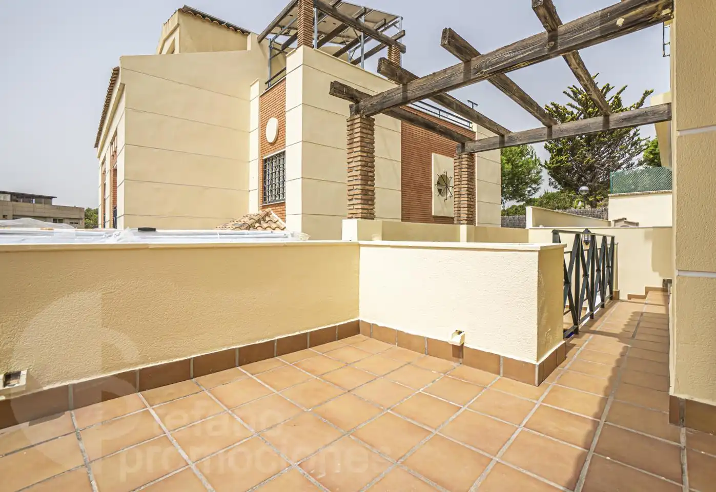 Terraza de Casa adosada en venta en Málaga con Aire acondicionado, Calefacción y Jardín privado