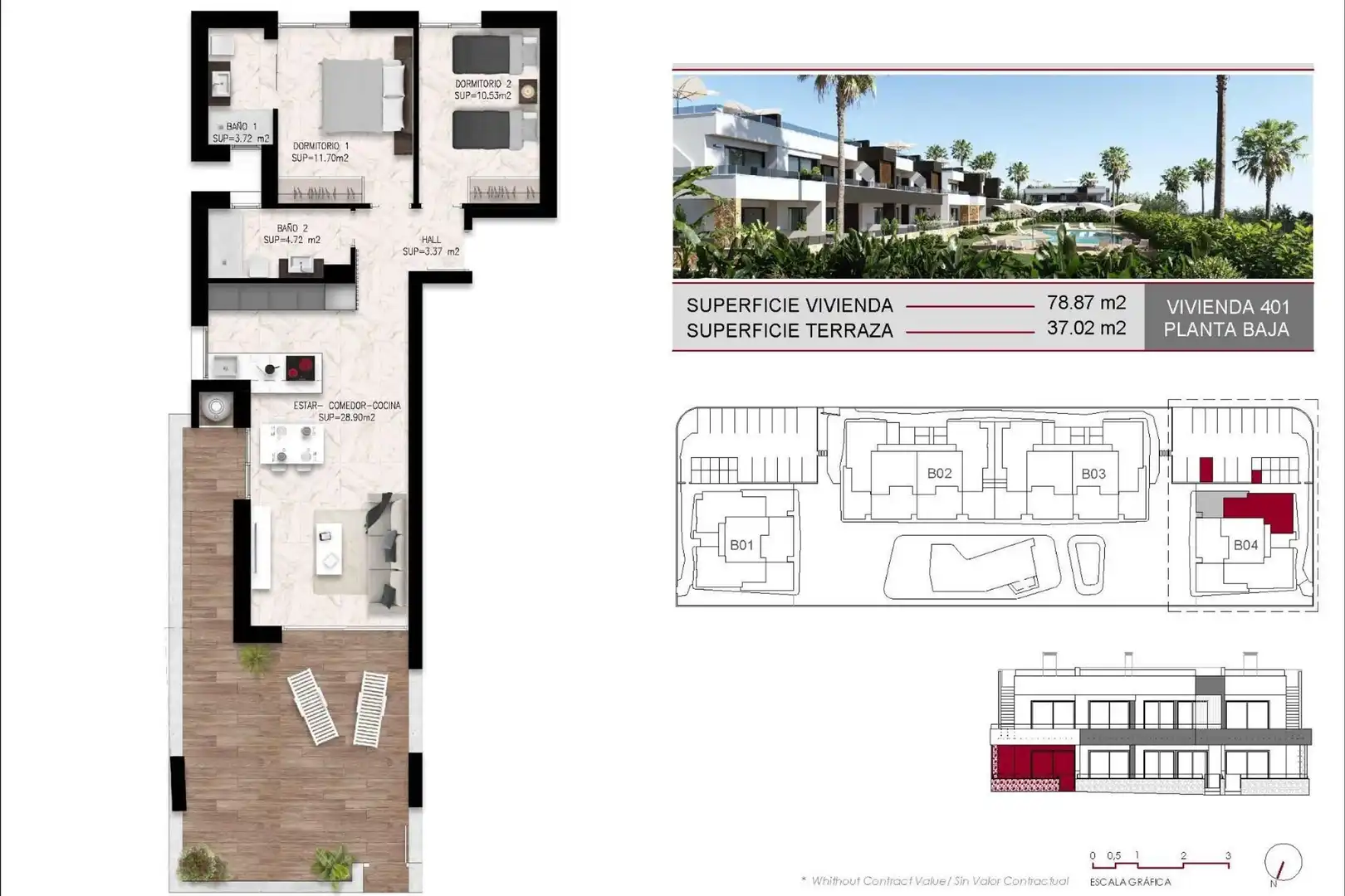 Apartment for sale in Ciudad Quesada, imagen 10