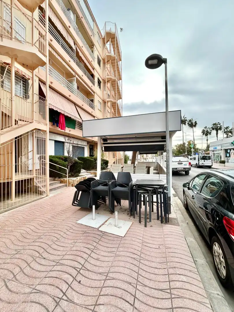 Terrassa de Apartament de lloguer en La Pobla de Farnals amb Aire condicionat, Terrassa i Moblat