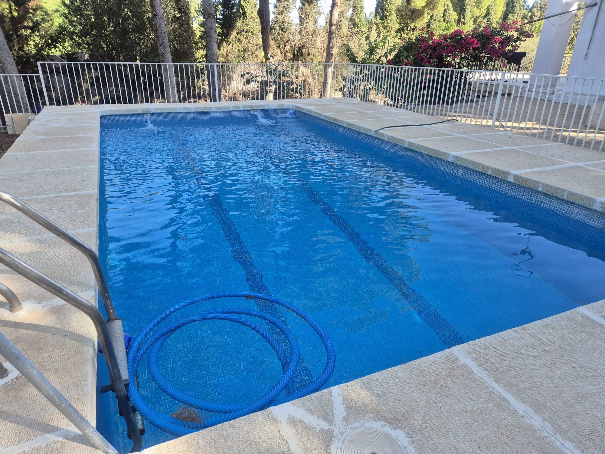 Swimming pool of Country house for sale in Elda  with Air Conditioner, Heating and Swimming Pool