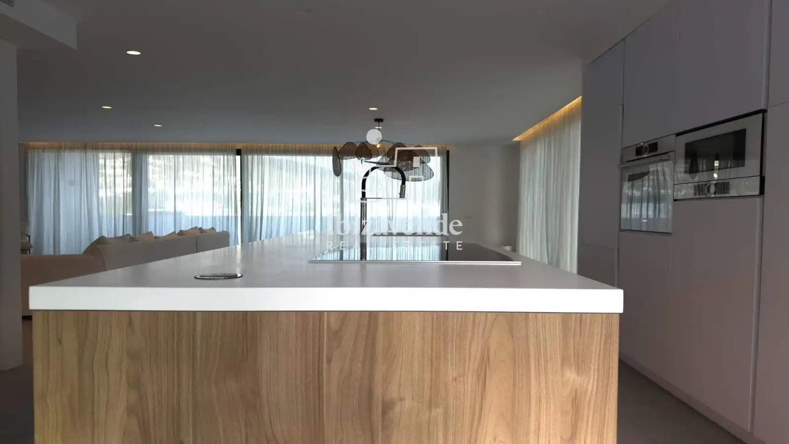 Cocina de Casa o chalet de alquiler en Santa Eulària des Riu con Aire acondicionado, Calefacción y Piscina