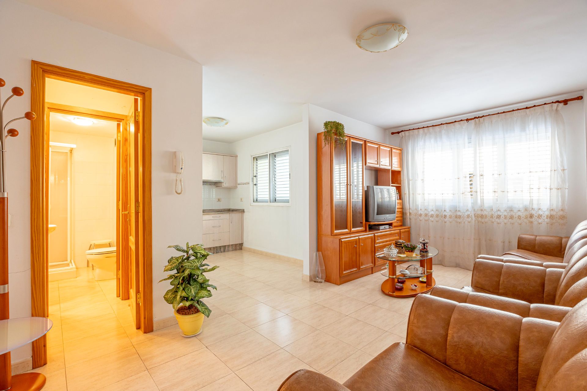 Living room of Flat for sale in Teror  with Storage room and Furnished