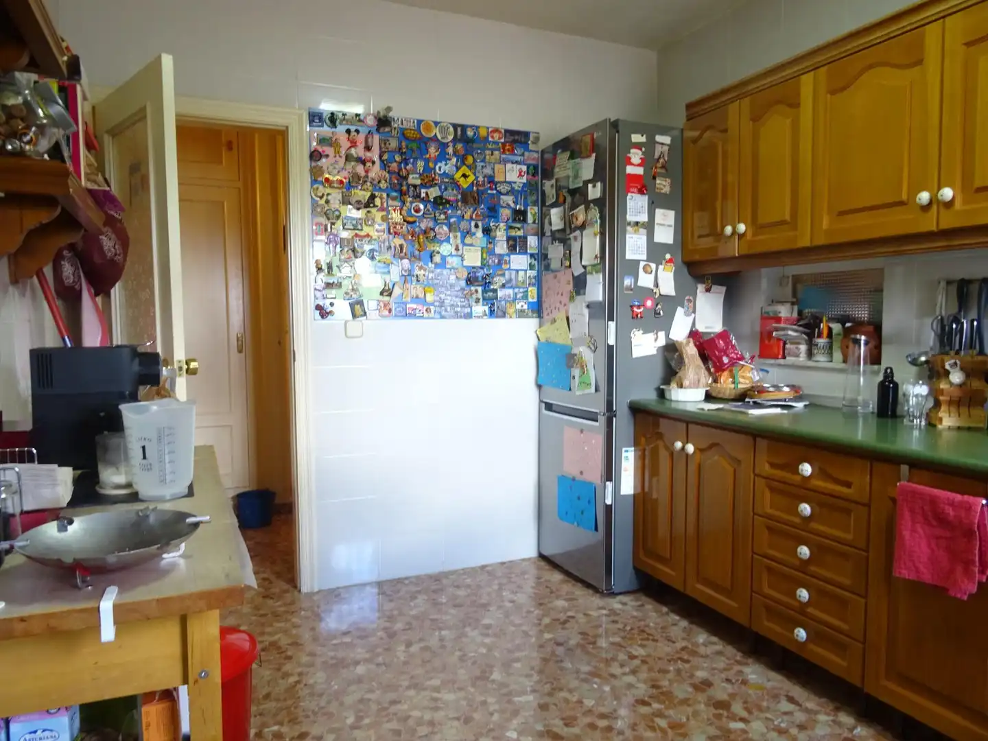 Cuina de Casa o xalet en venda en Cartagena amb Jardí privat