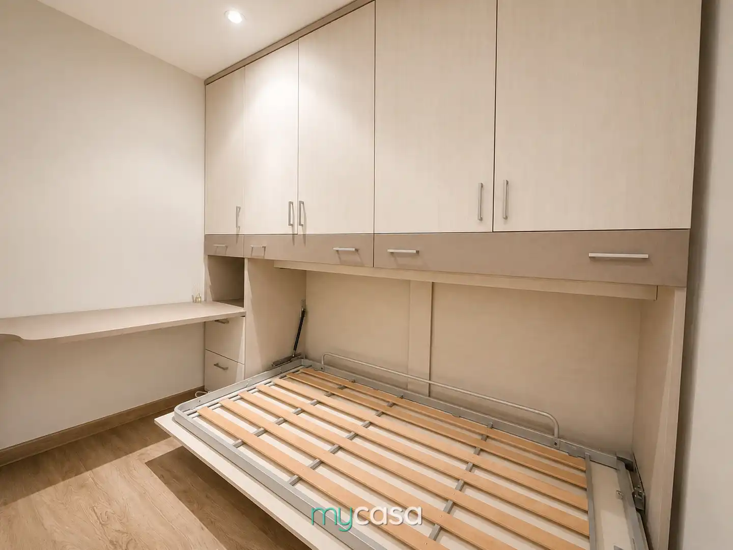 Bedroom of Flat for sale in Badalona  with Air Conditioner, Heating and Parquet flooring