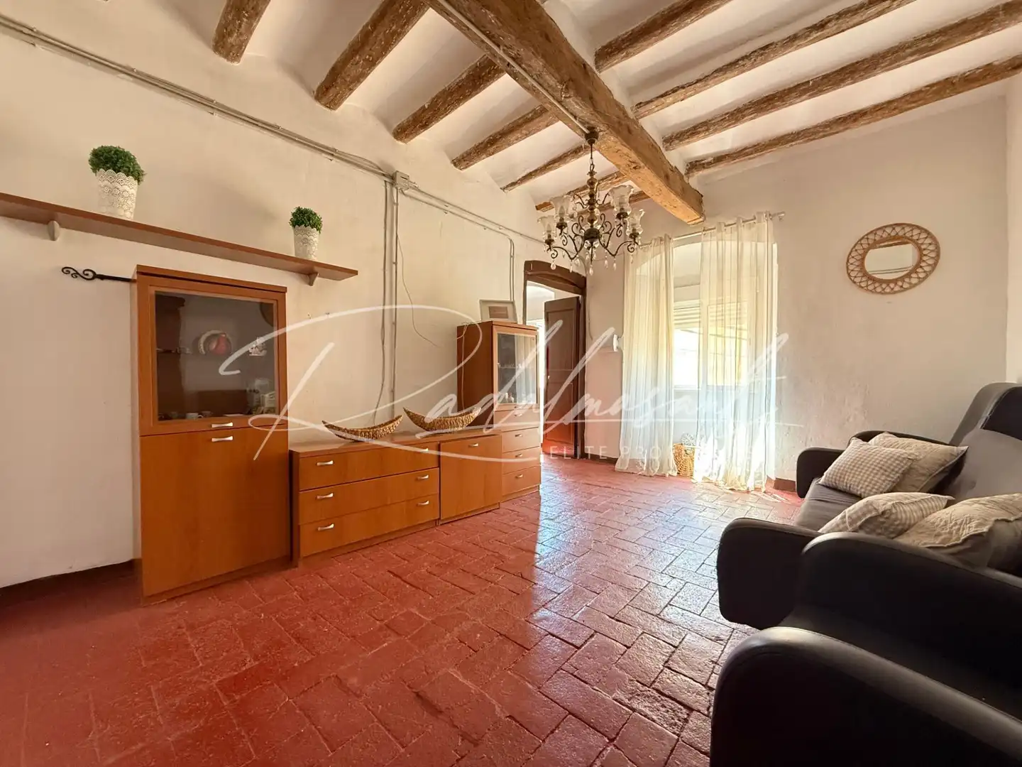 Sala de estar de Casa o chalet en venta en Vilallonga del Camp con Terraza y Trastero