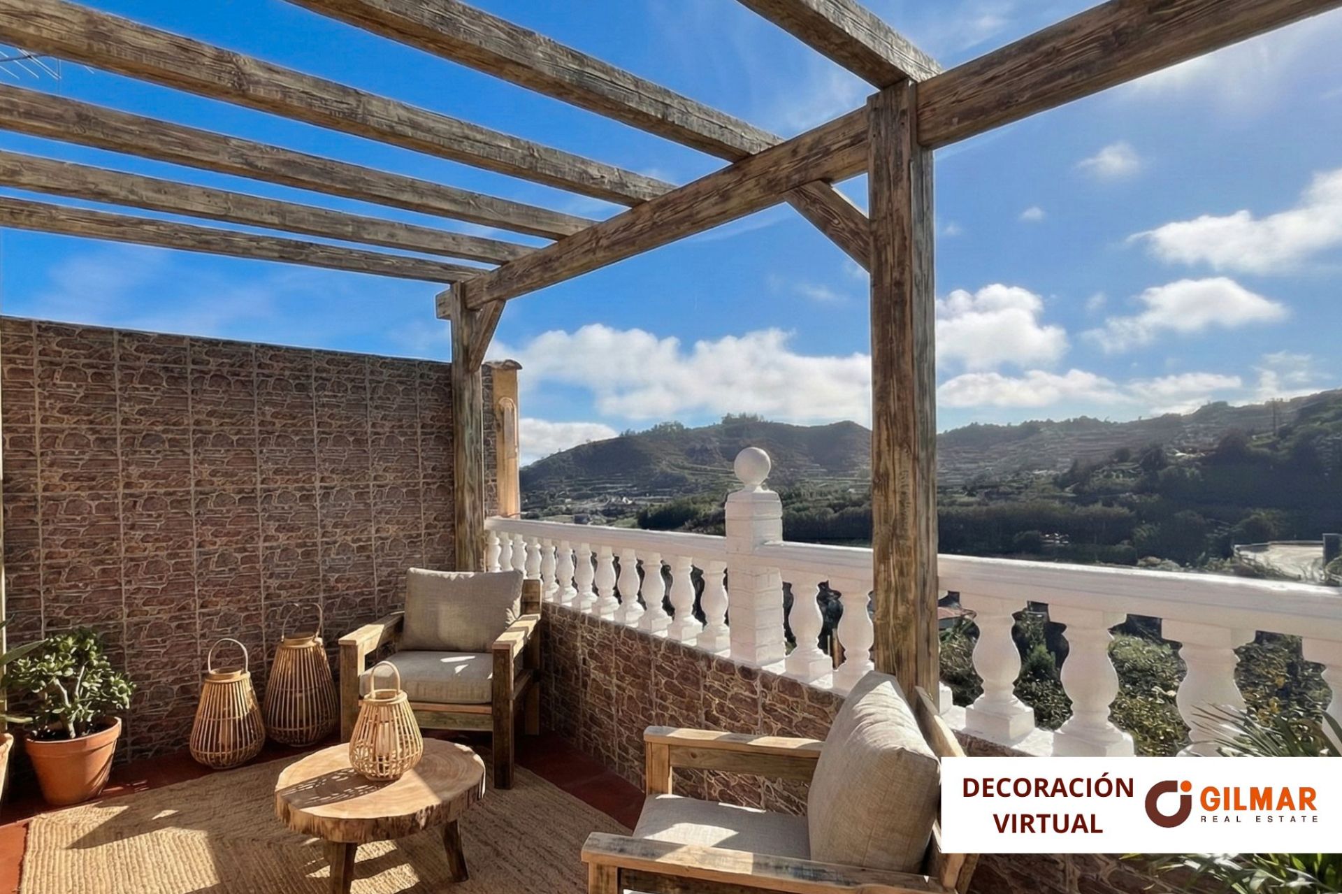 Terrace of House or chalet for sale in Teror  with Terrace and Furnished