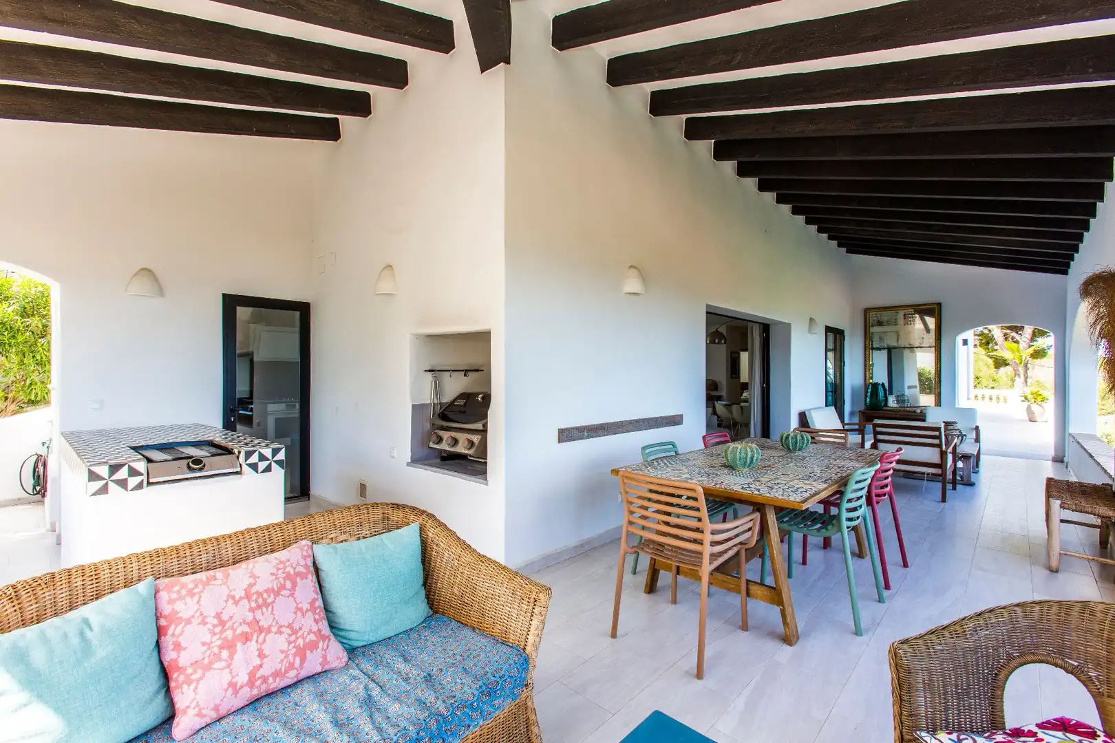 Terraza de Casa o chalet en venta en Dénia con Aire acondicionado, Calefacción y Jardín privado