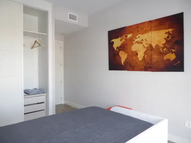 Bedroom of Flat for rent in Torremolinos  with Air Conditioner, Parquet flooring and Terrace