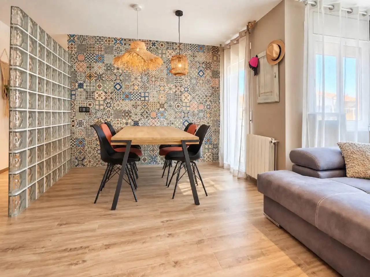 Dining room of Flat for sale in Sant Julià de Ramis  with Air Conditioner, Heating and Balcony