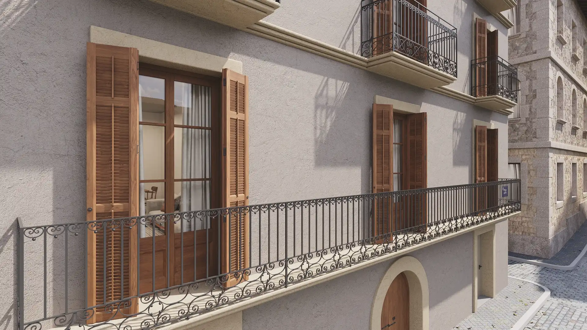 Balcony of Flat for sale in Camprodon