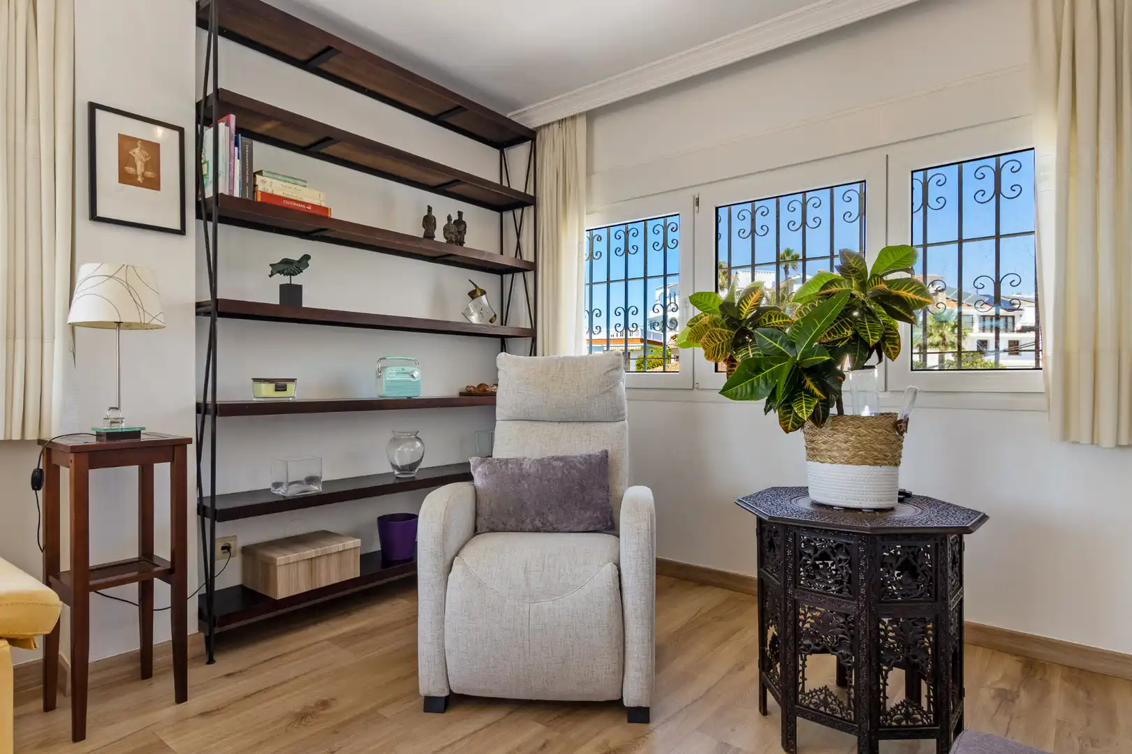 Wohnzimmer von Wohnung zum Verkauf in Rincón de la Victoria mit Terrasse, Möbliert und Ofen