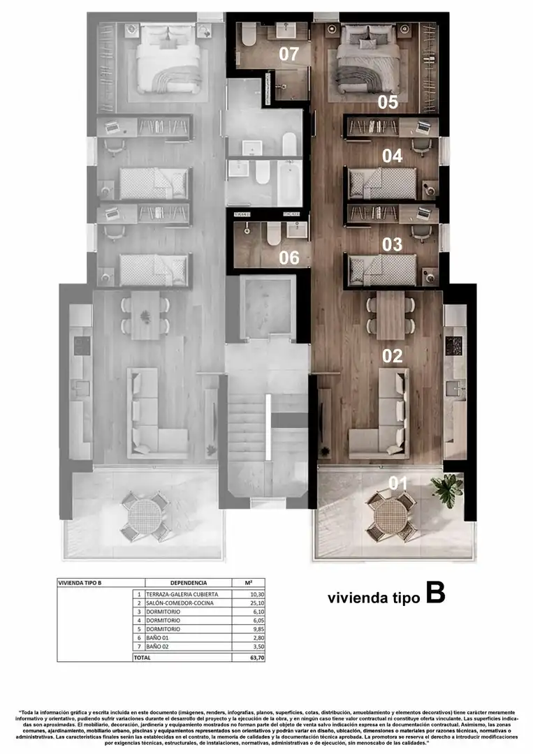 Attico con piscina in vendita a Calle HELLIN 22, imagen 11