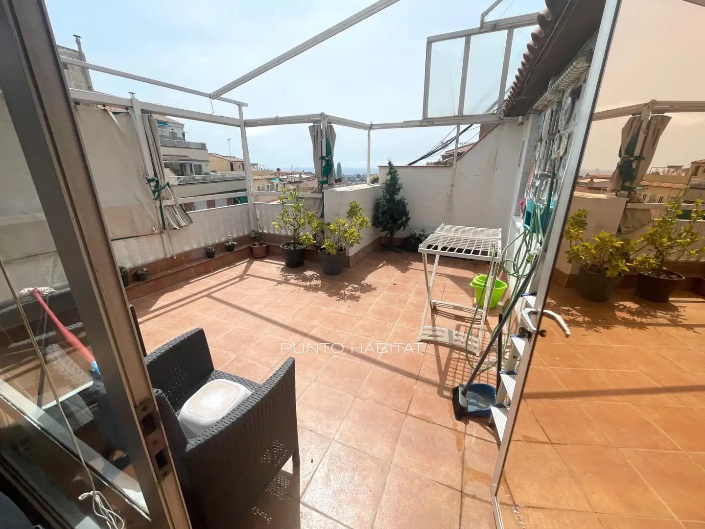 Terrasse von Dachboden zum Verkauf in Barcelona mit Terrasse