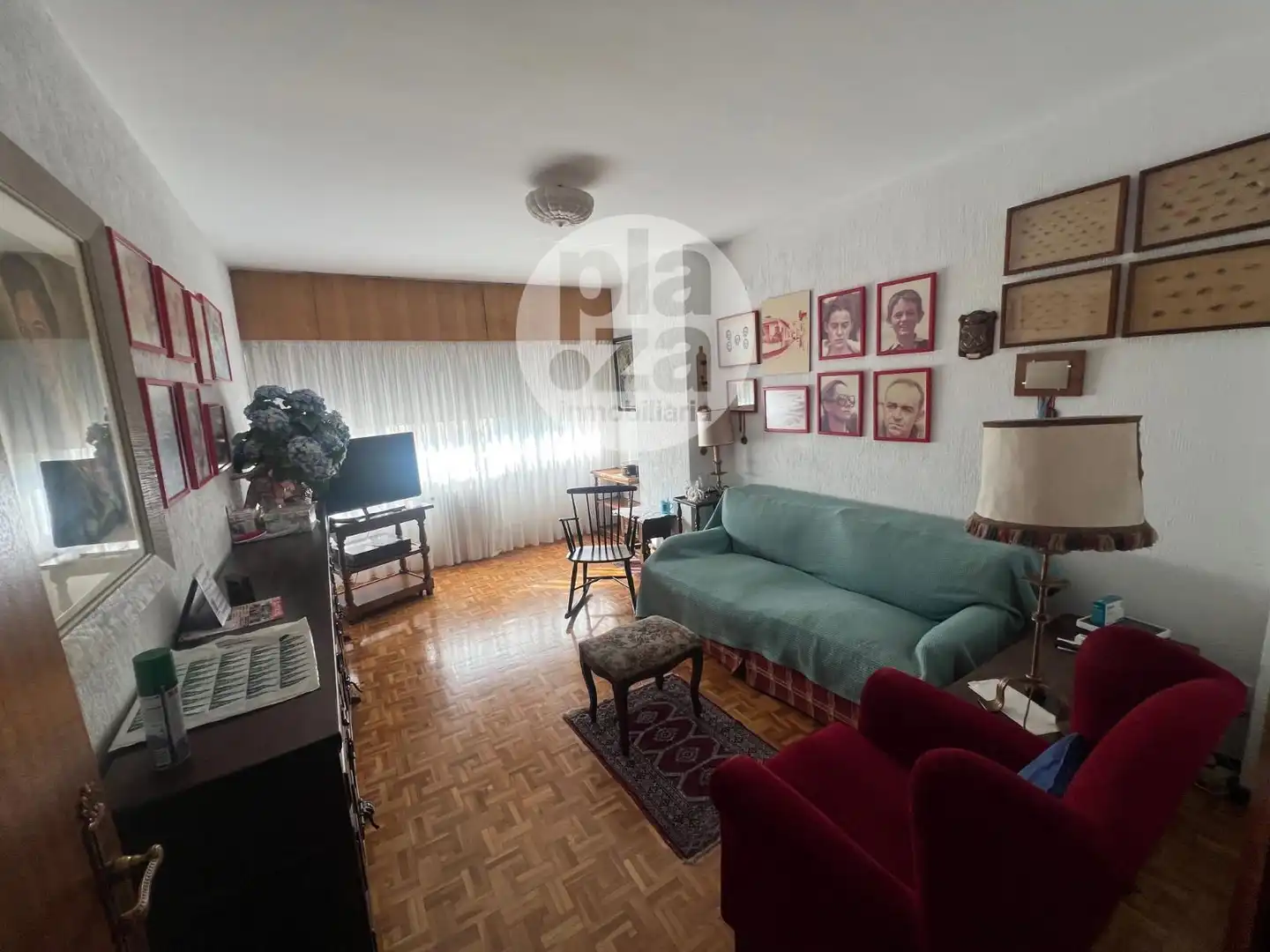 Bedroom of Flat for sale in Burgos  with Heating, Terrace and Storage room