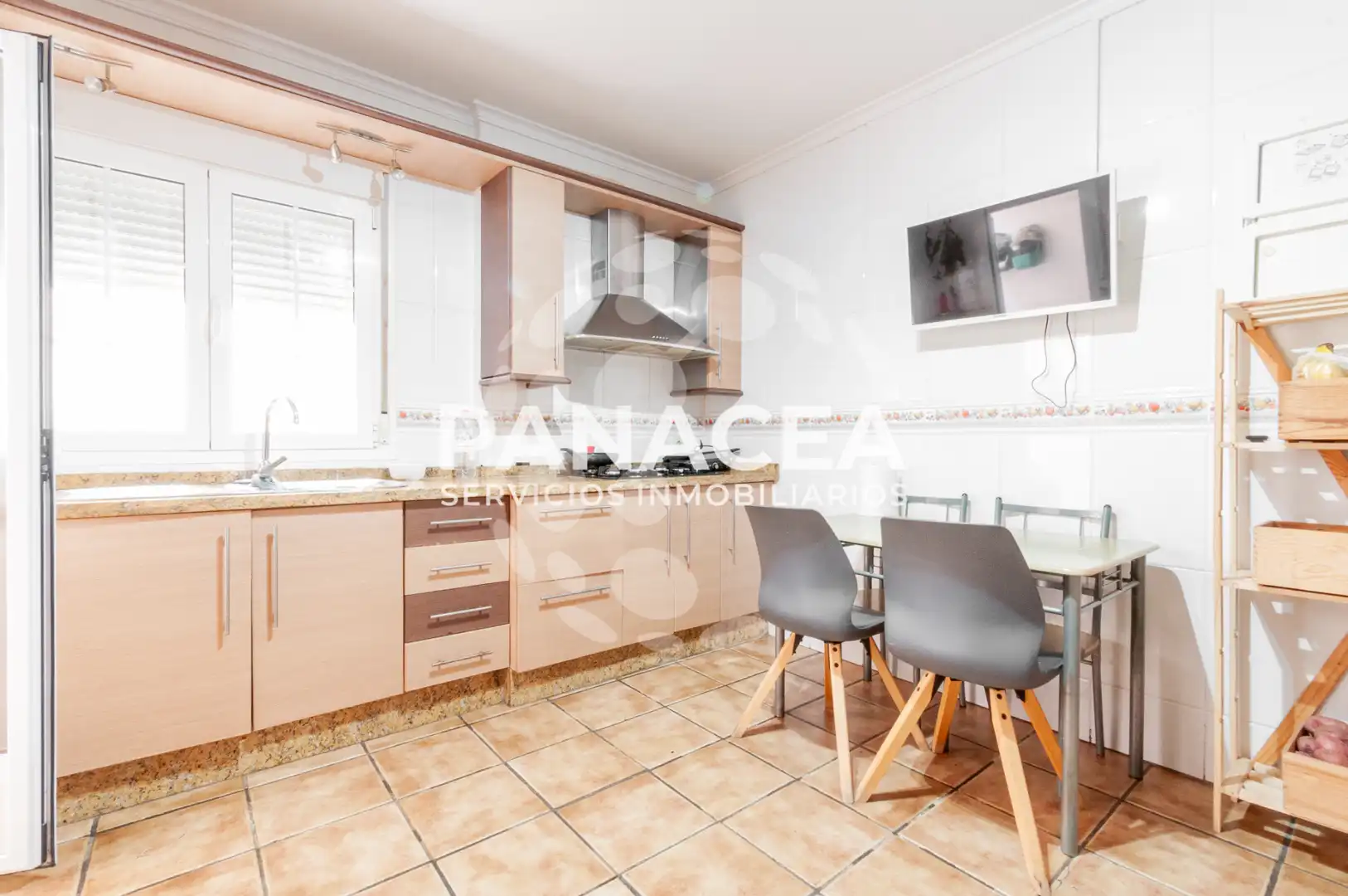 Kitchen of Flat for sale in Roquetas de Mar  with Furnished, Oven and Washing machine
