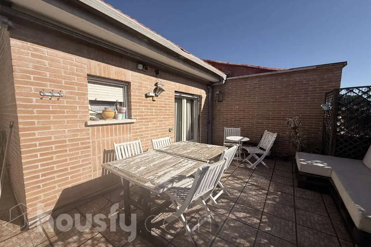 Terrasse von Maisonette zur Miete in Madrid mit Klimaanlage, Heizung und Terrasse