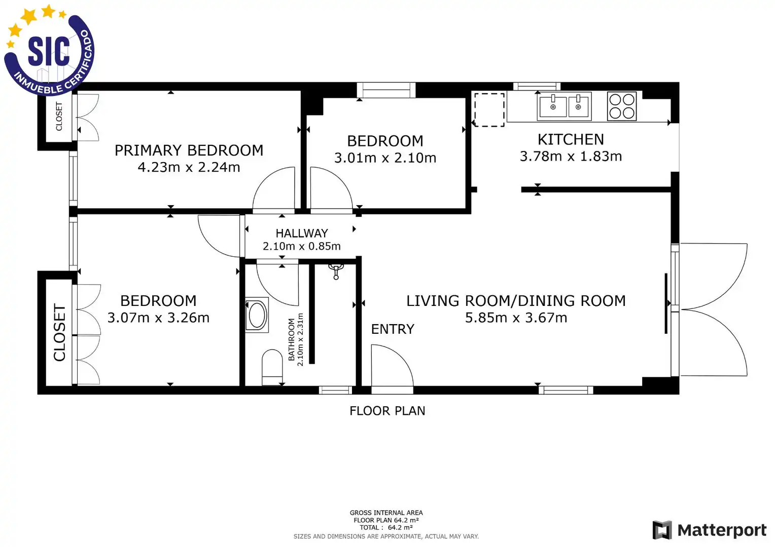 Apartments for sale in Valencia  with Air Conditioner, Heating and Private garden
