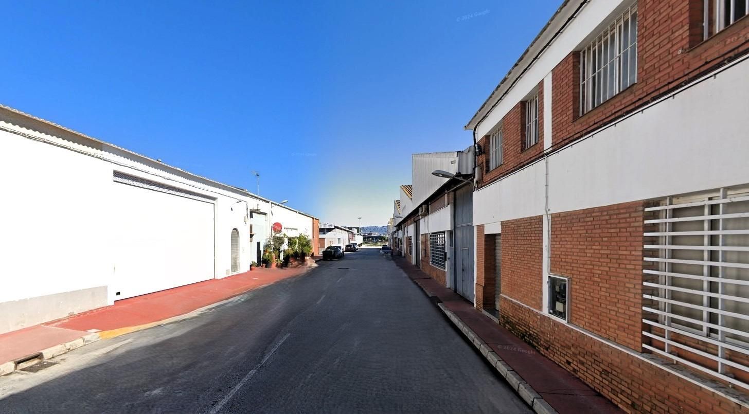 Vista exterior de Nau industrial en venda en Málaga Capital