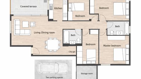 Foto 2 de Piso en venta en Carrer de la Parreta, Centro, Xirivella