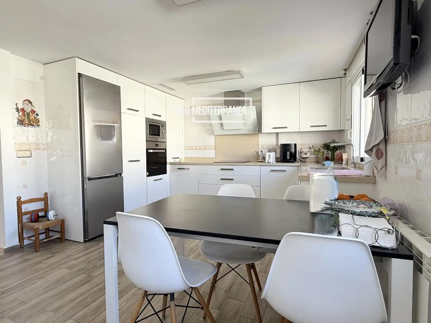 Cocina de Casa adosada en venta en Daimús con Aire acondicionado, Calefacción y Jardín privado