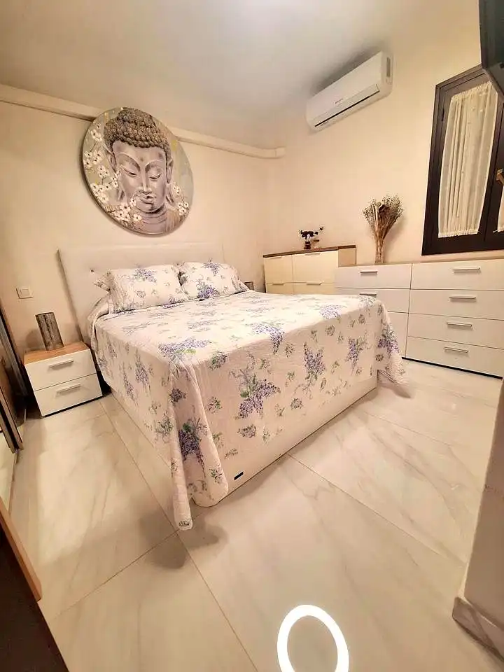 Schlafzimmer von Erdgeschoss zum Verkauf in San Bartolomé de Tirajana mit Klimaanlage, Terrasse und Möbliert