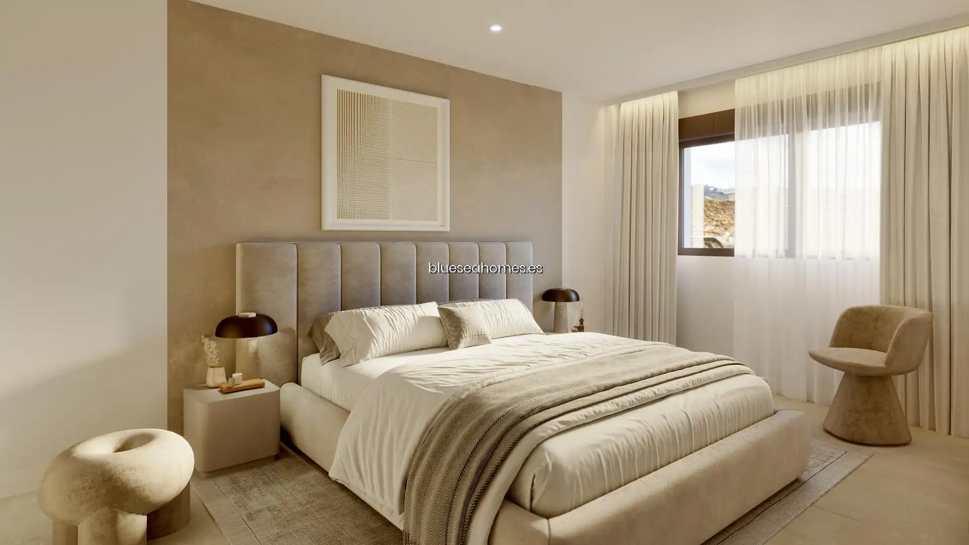 Dormitori de Casa o xalet en venda en Fuengirola amb Aire condicionat, Jardí privat i Terrassa