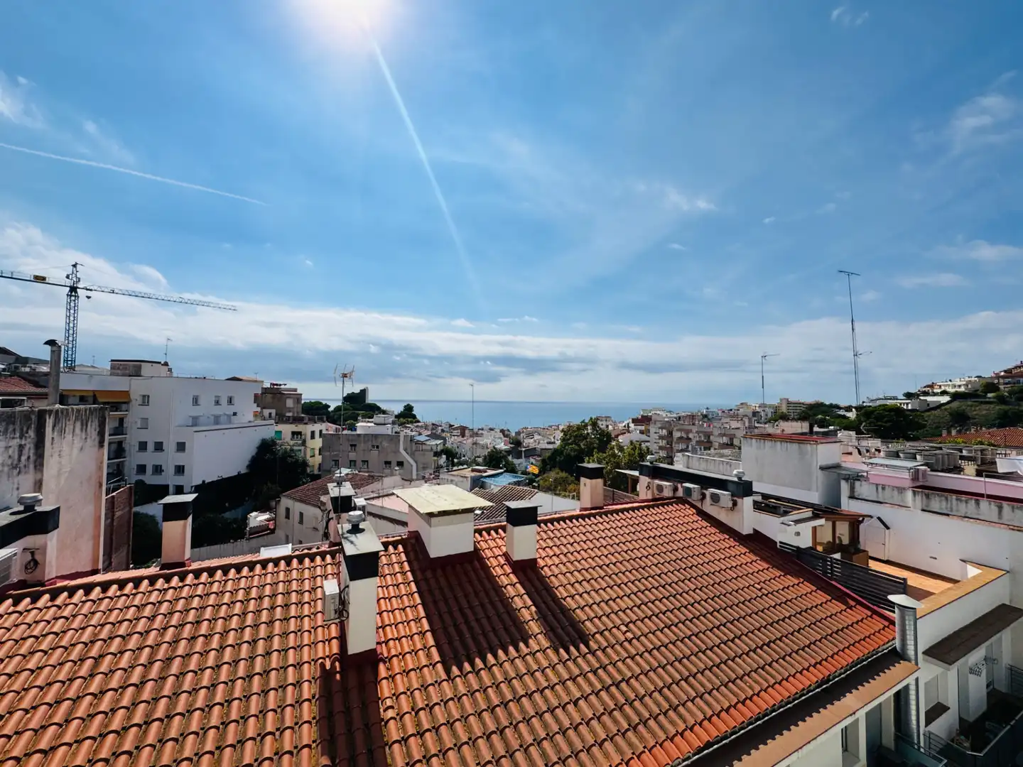 Vista exterior de Pis en venda en Sant Pol de Mar amb Aire condicionat, Calefacció i Terrassa