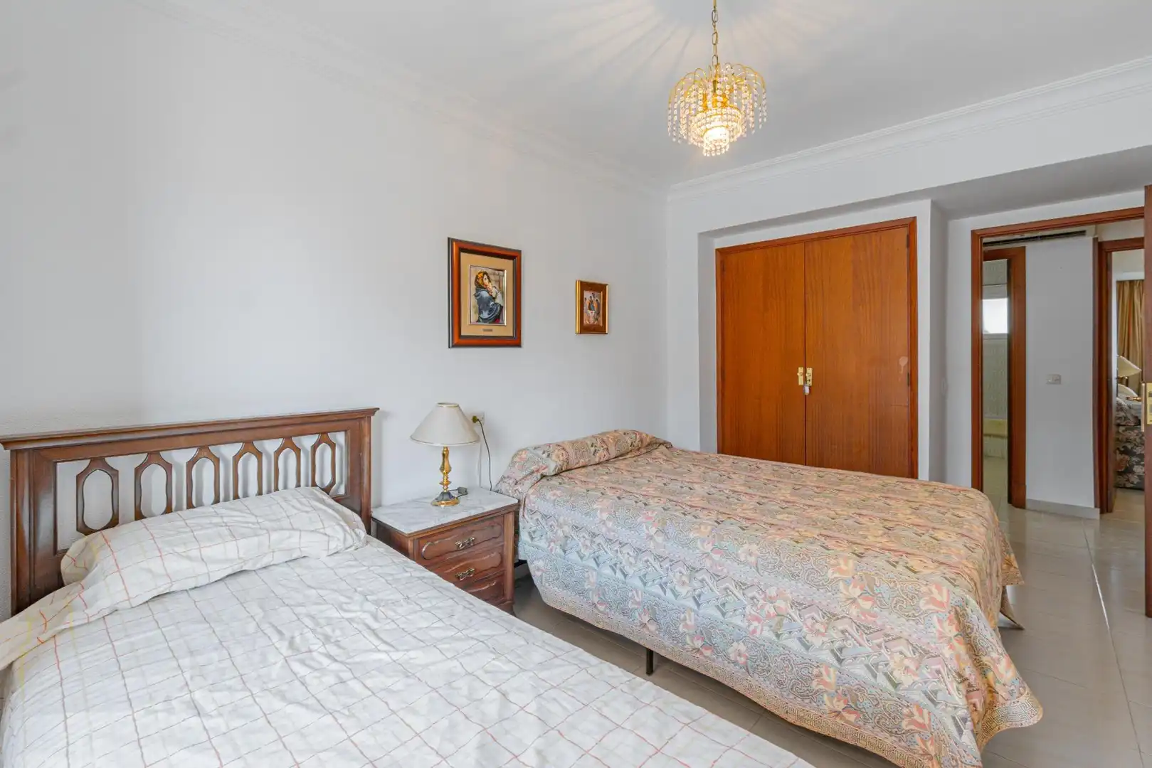 Schlafzimmer von Wohnungen zum Verkauf in  Palma de Mallorca mit Klimaanlage, Terrasse und Balkon