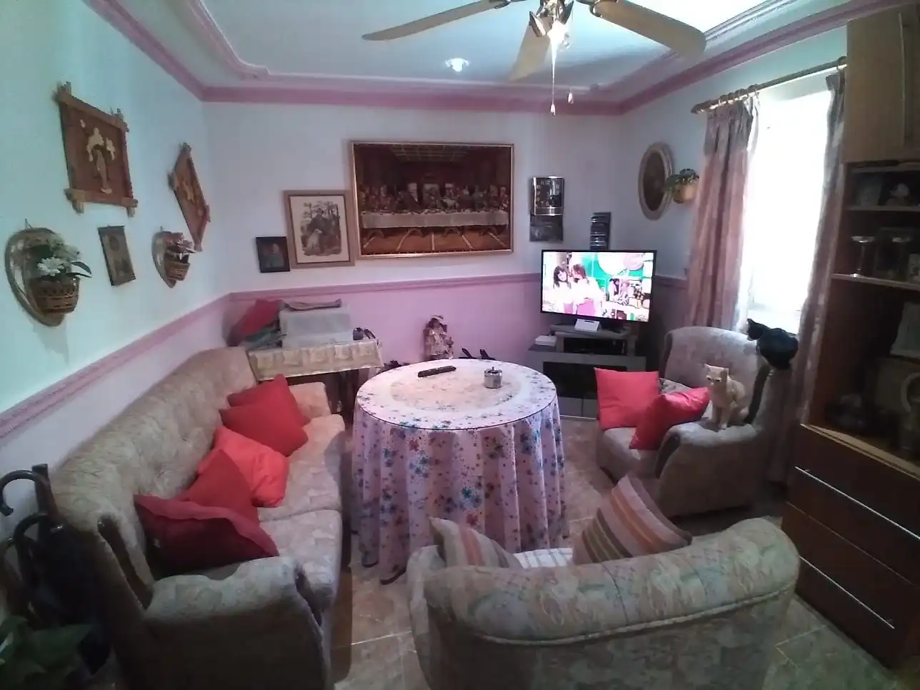 Sala d'estar de Casa o xalet en venda en Puertollano amb Traster