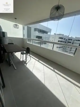 Terraza de Piso de alquiler en Elche / Elx con Aire acondicionado, Piscina y Amueblado