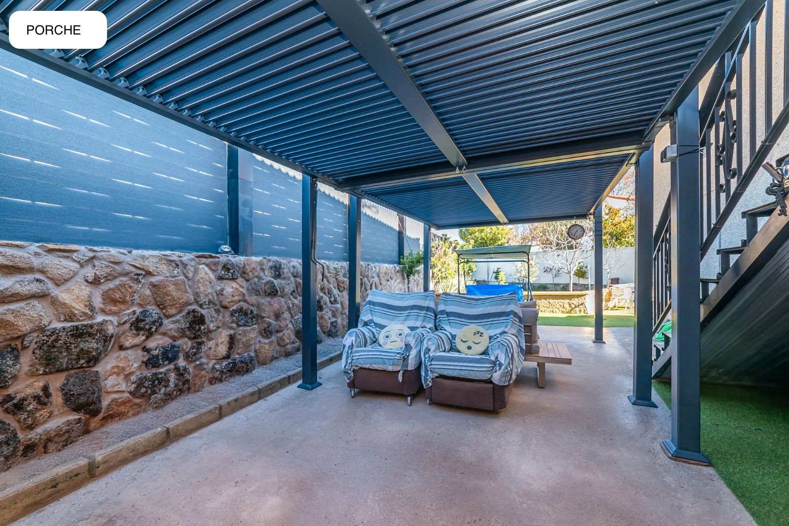 Terrace of Single-family semi-detached for sale in Navalagamella  with Heating, Private garden and Terrace