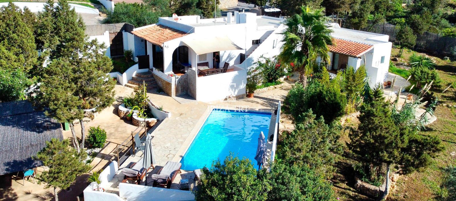 Piscina de Casa o xalet en venda en Sant Antoni de Portmany amb Aire condicionat, Calefacció i Piscina