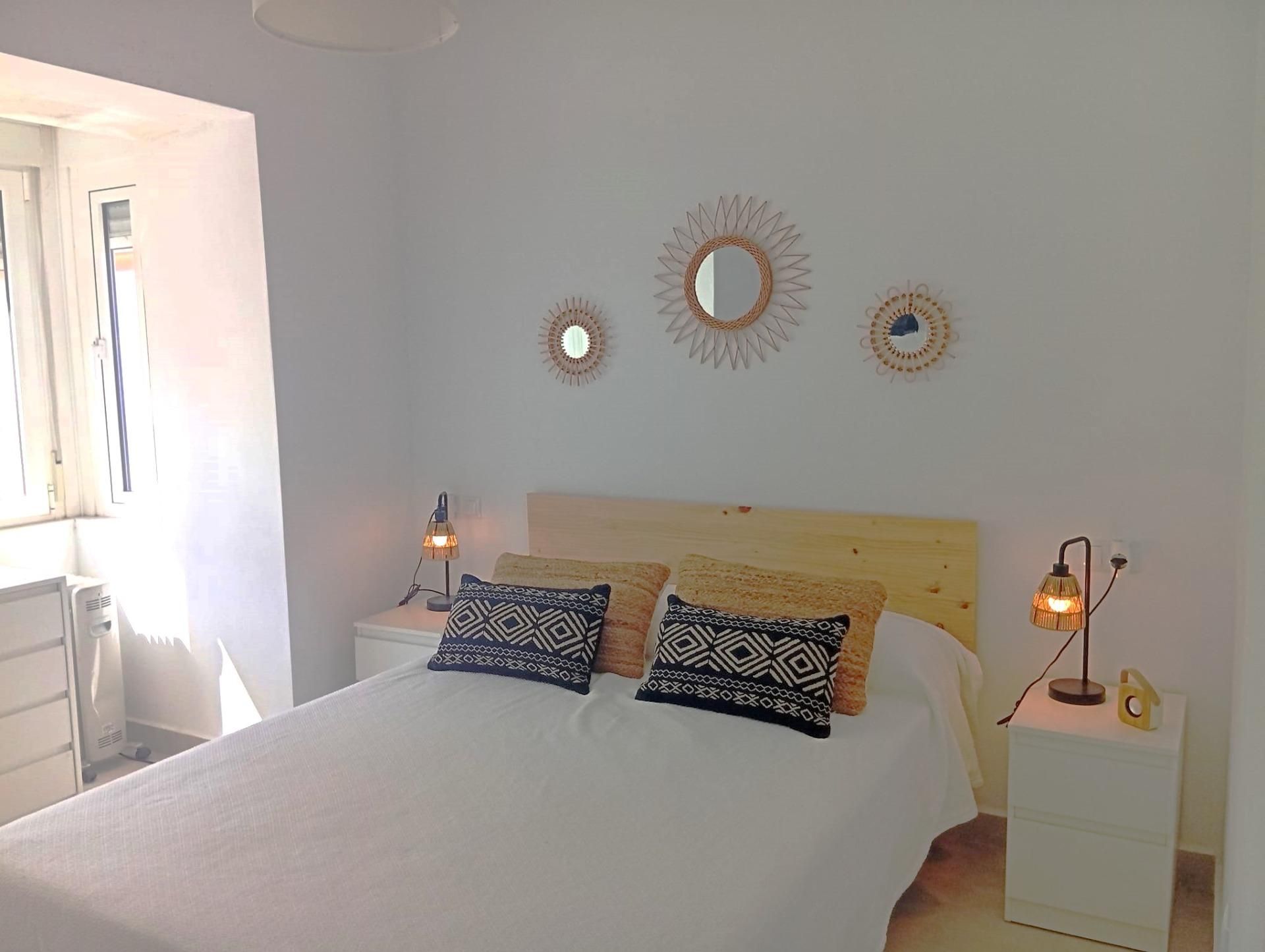Bedroom of Flat for sale in Chipiona  with Air Conditioner and Balcony