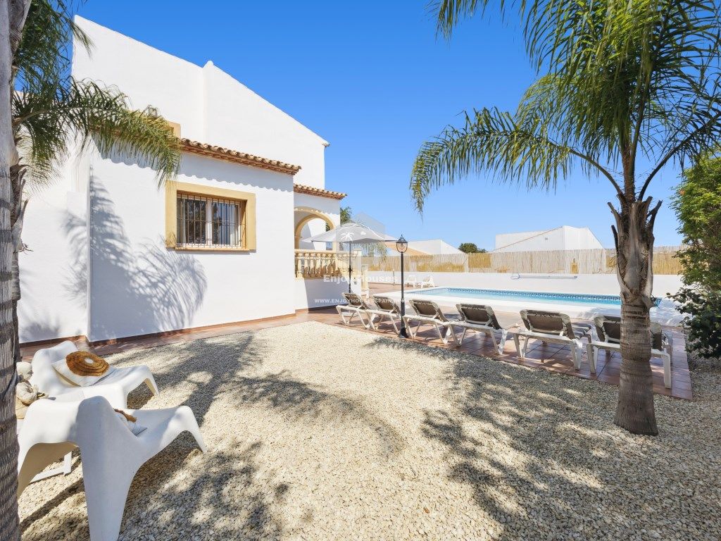 Piscina de Casa o xalet en venda en Jávea / Xàbia amb Aire condicionat, Jardí privat i Terrassa