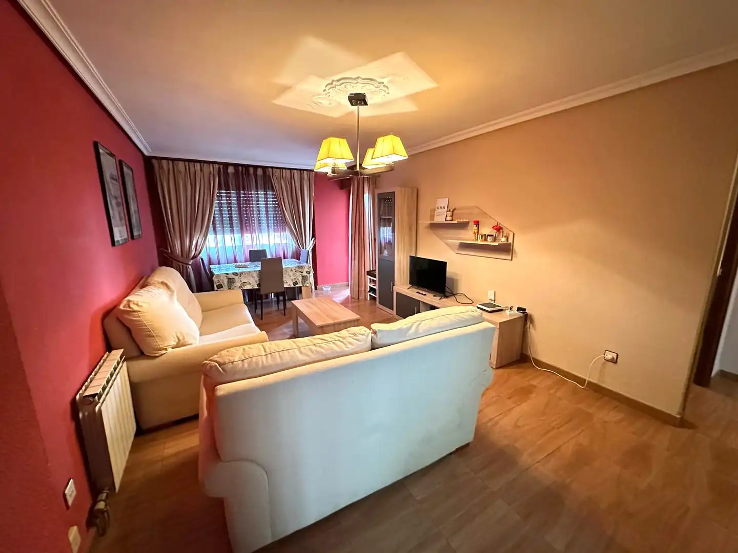 Sala de estar de Piso en venta en Talavera de la Reina con Calefacción, Terraza y Amueblado