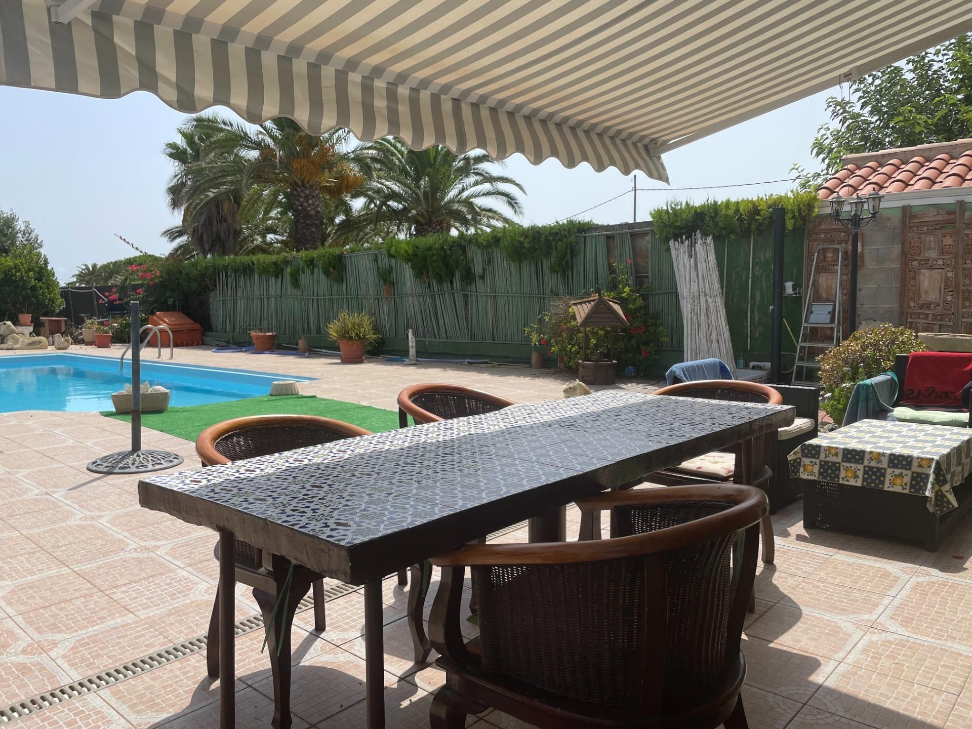 Terraza de Finca rústica en venta en Benicarló con Jardín privado, Terraza y Trastero