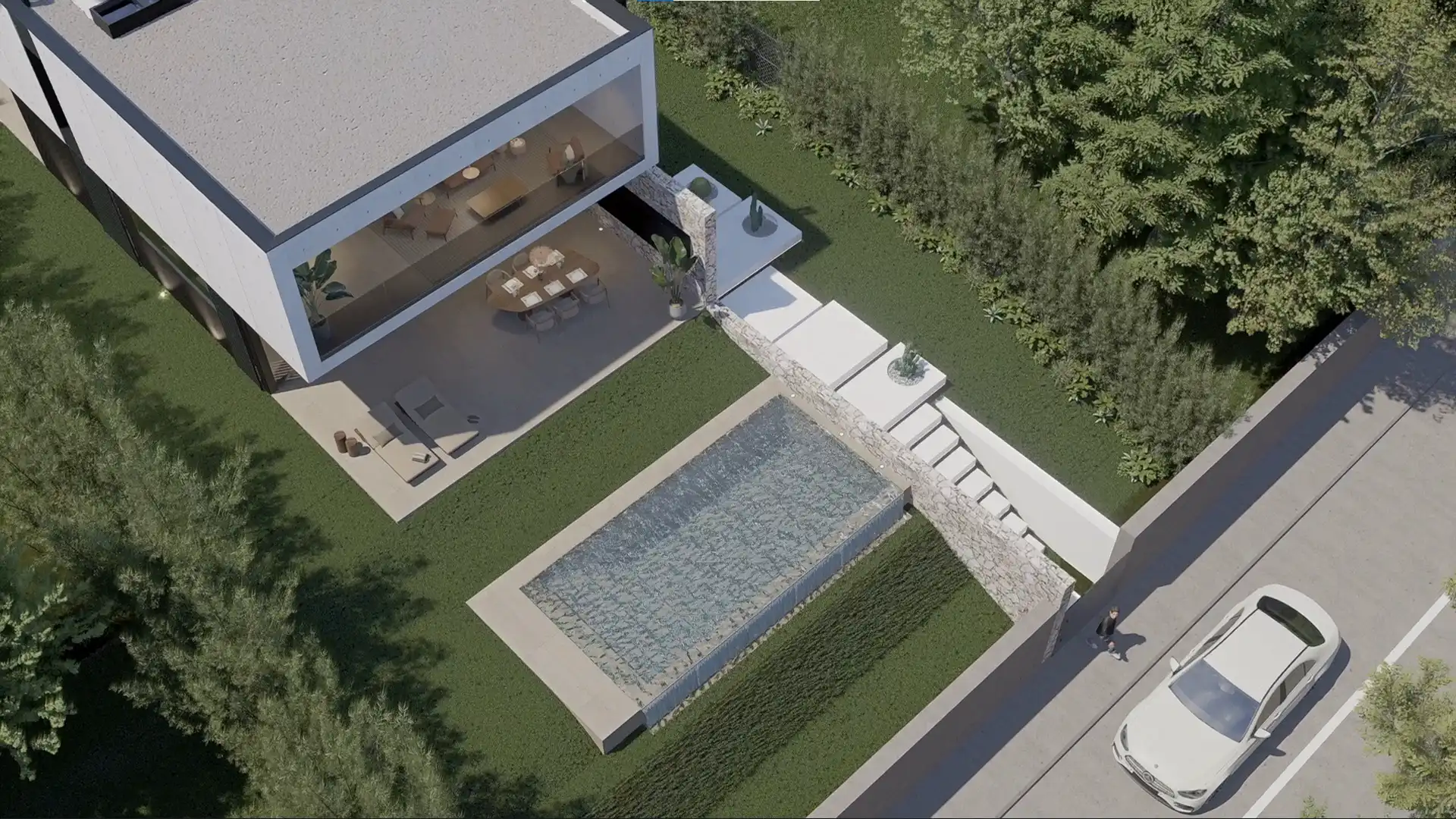 Piscina de Casa o xalet en venda en Llinars del Vallès amb Aire condicionat, Jardí privat i Terrassa