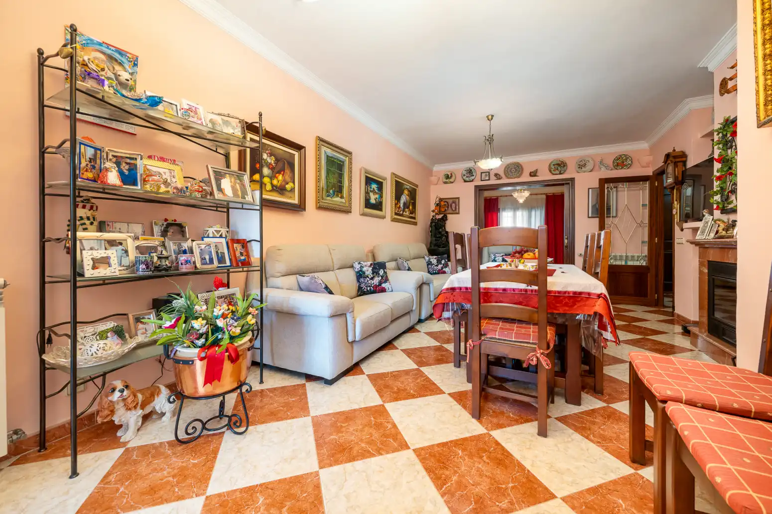 Sala de estar de Casa o chalet en venta en Santanyí con Aire acondicionado, Calefacción y Terraza