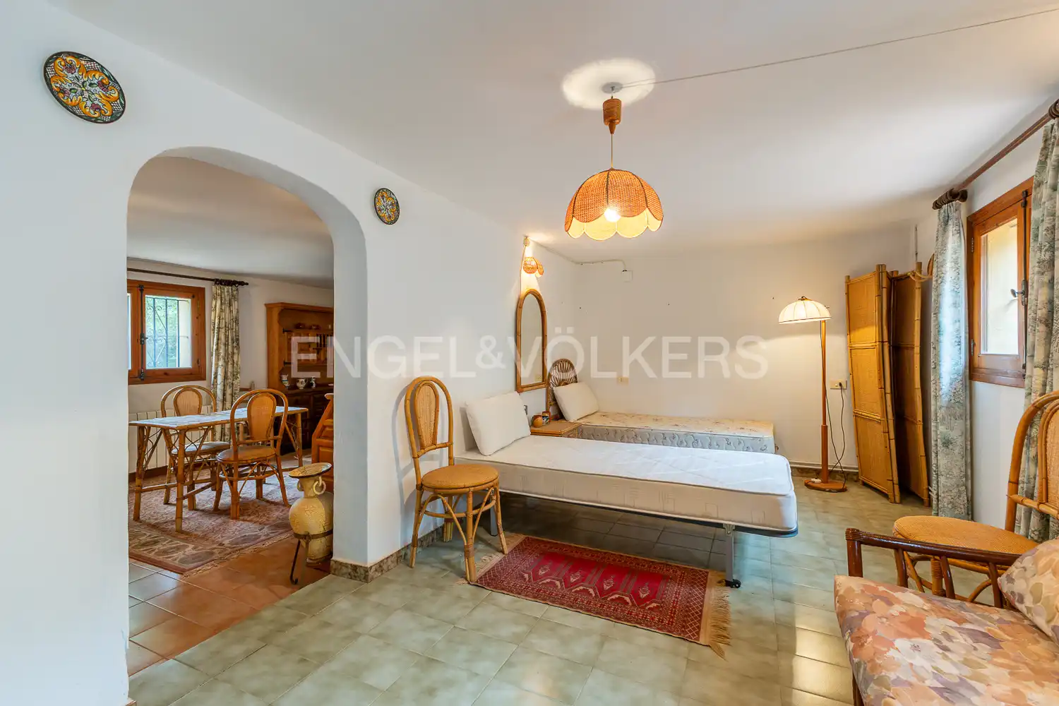 Sala de estar de Casa o chalet en venta en Pedreguer con Aire acondicionado, Calefacción y Jardín privado