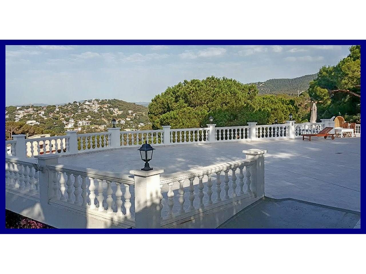 Terraza de Casa o chalet en venta en Lloret de Mar con Jardín privado