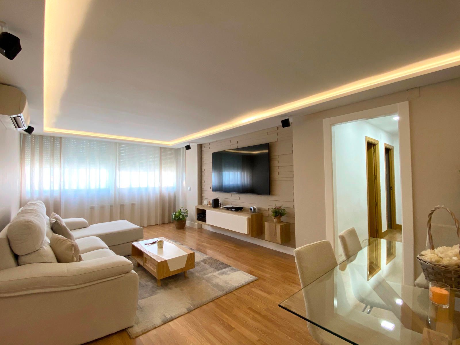 Sala d'estar de Pis en venda en Fuenlabrada amb Aire condicionat, Calefacció i Parquet