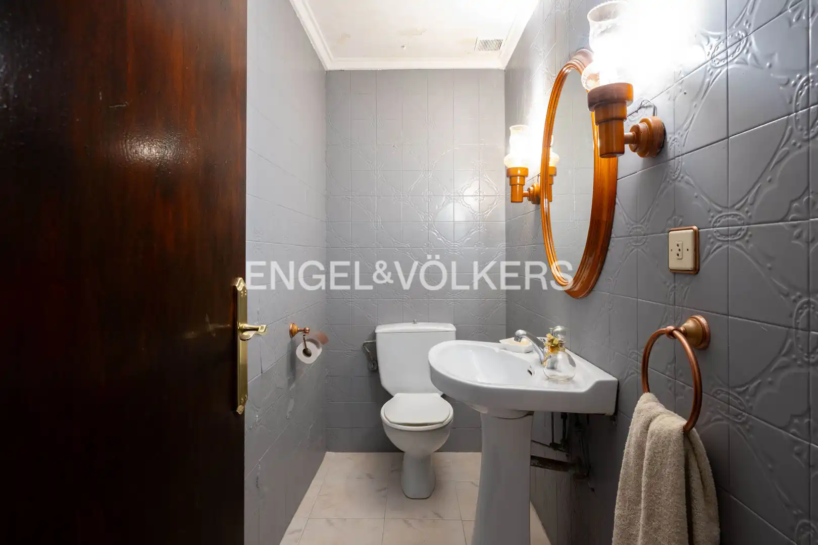 Baño de Casa adosada en venta en Eskoriatza con Calefacción y Terraza