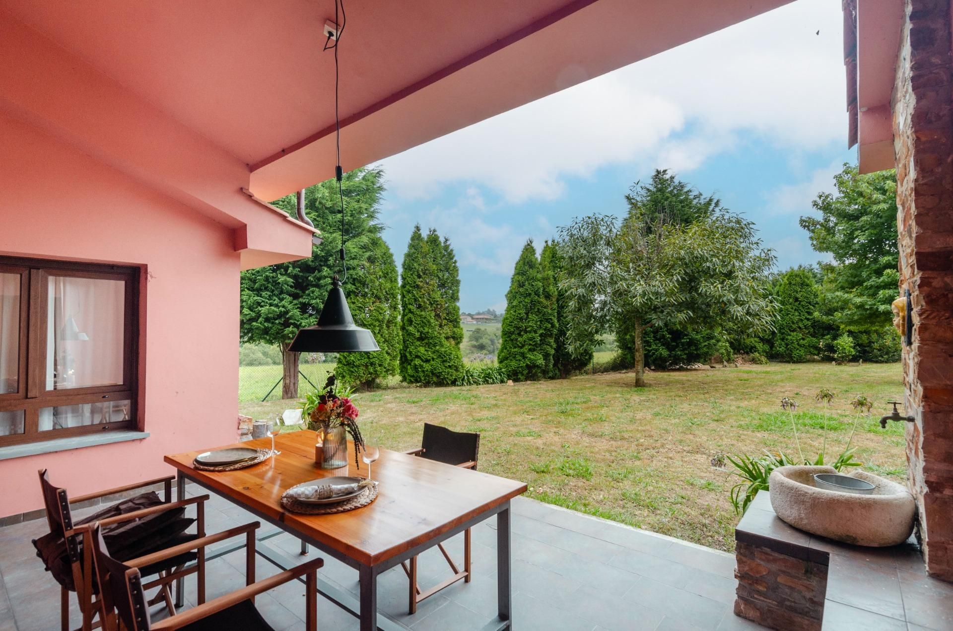 Terraza de Casa o chalet en venta en Cudillero con Calefacción y Jardín privado