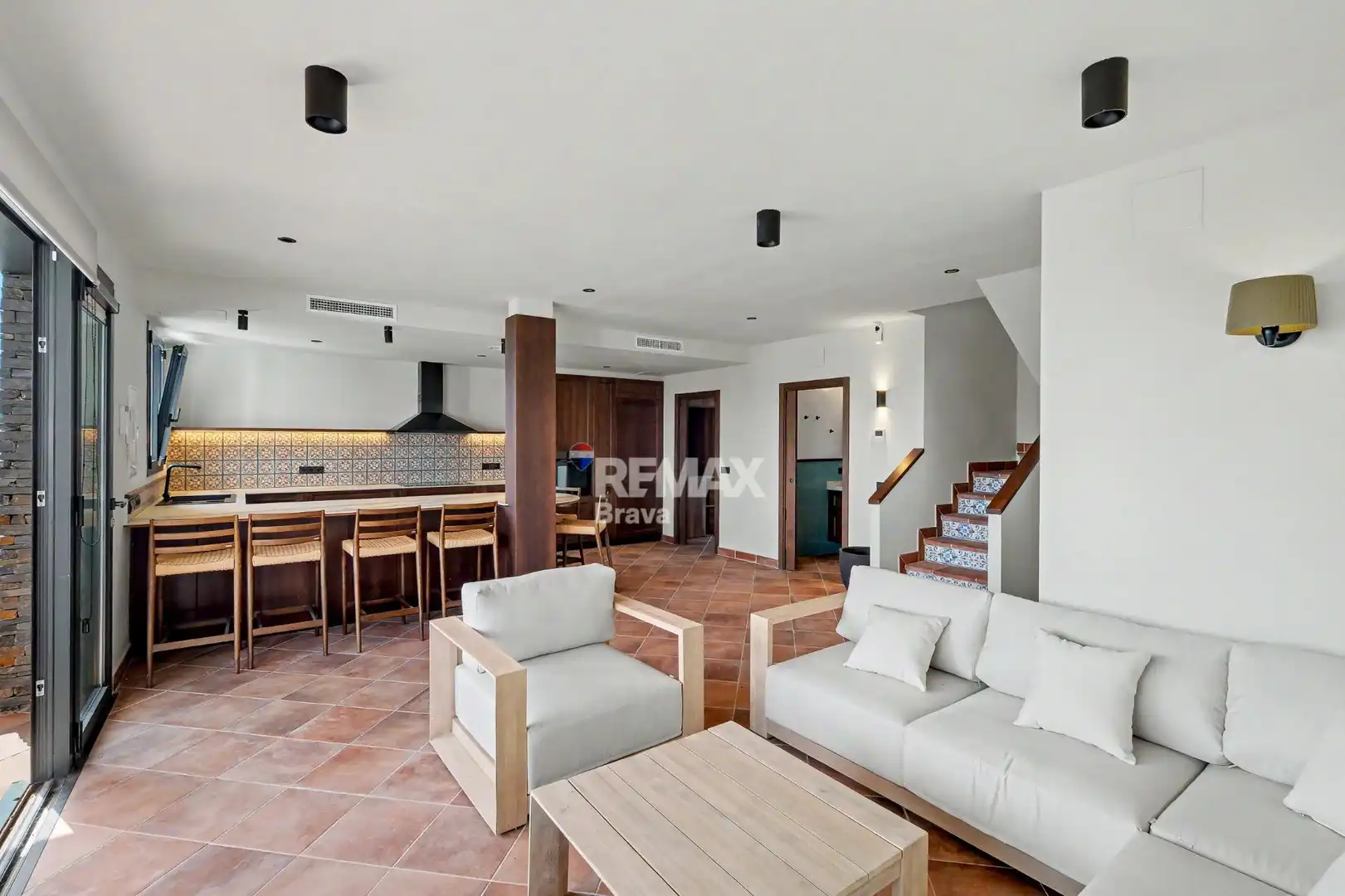 Sala de estar de Casa o chalet en venta en Cadaqués con Aire acondicionado, Jardín privado y Terraza