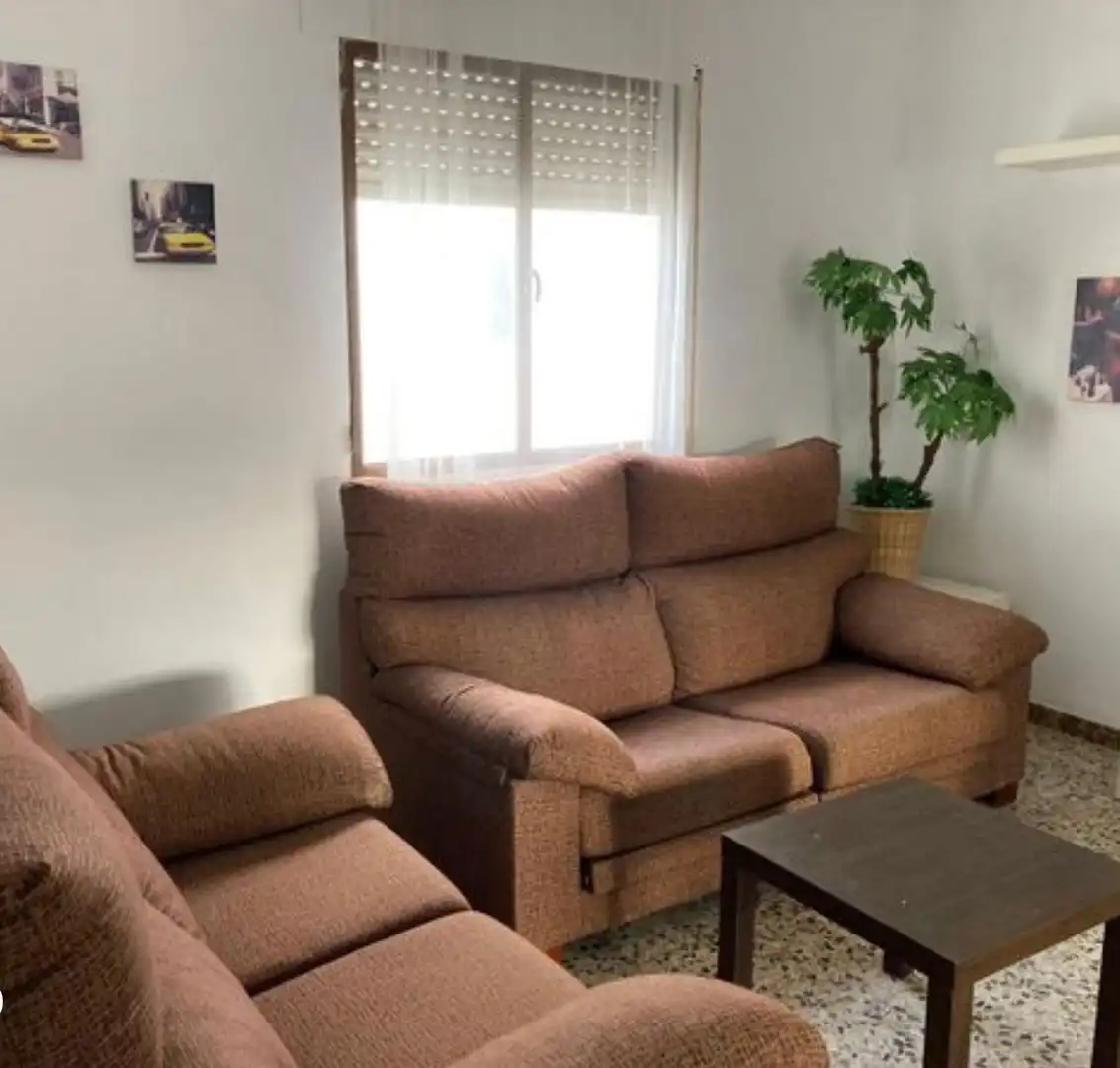 Sala de estar de Ático de alquiler en Ciudad Real con Terraza