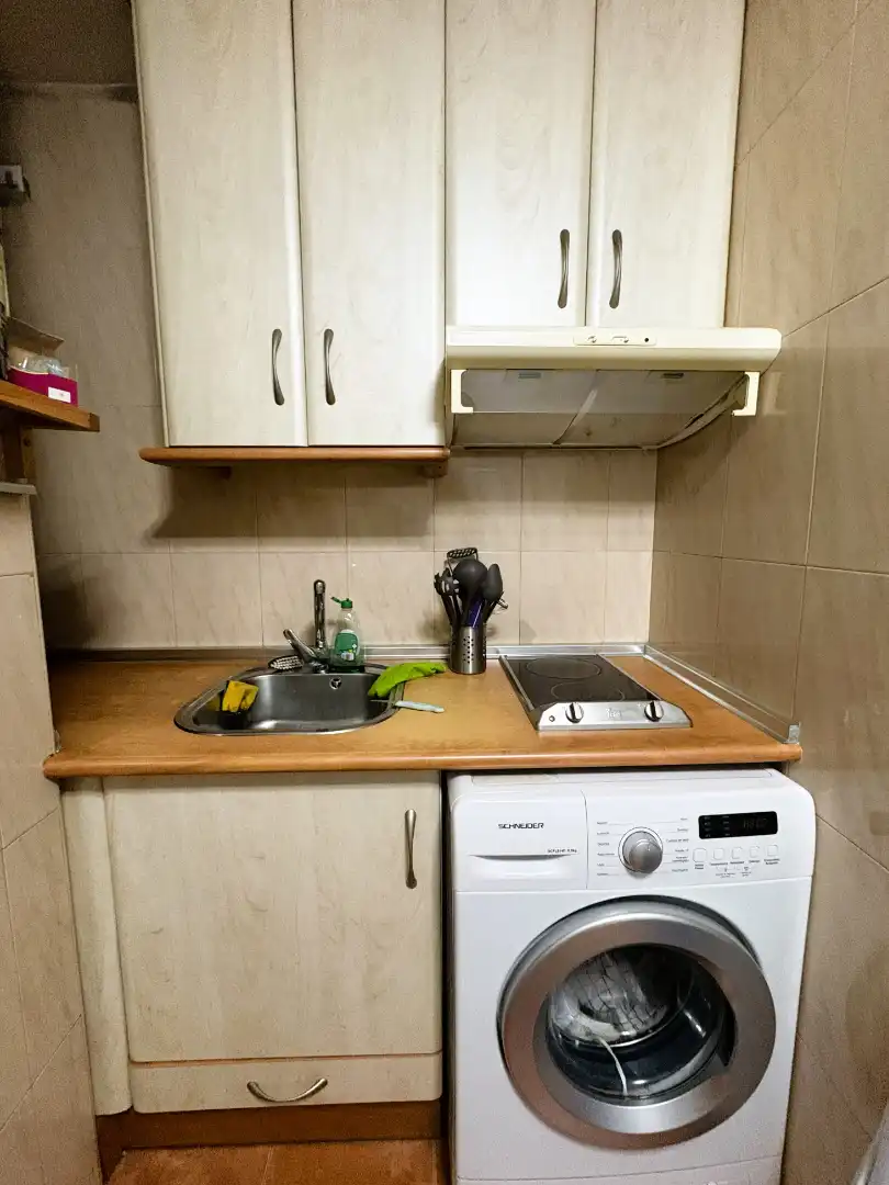 Kitchen of Flat for rent in Madrid  with Heating and Furnished