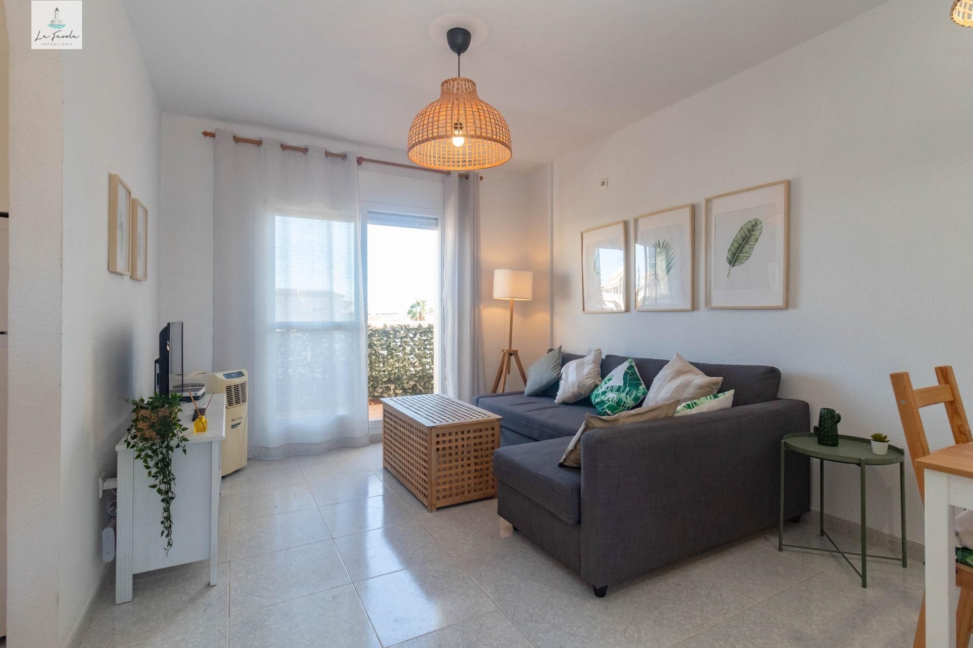 Living room of Apartment to rent in Torrox  with Private garden, Terrace and Alarm